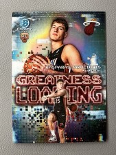2025-26 Bowman Basketball- Kasparas Jakucionis Greatness Loading Refractor RC