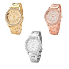 Orologio da Donna al Quarzo Lady Jewelry con Cristalli Incastonati