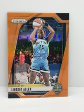 2024 Panini Prizm WNBA #107 Lindsay Allen Orange Prizms #/99