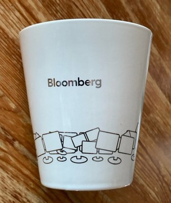 Ultra RARE Bloomberg Terminal Mug Coffee Tea Financial Wall Street Investing
