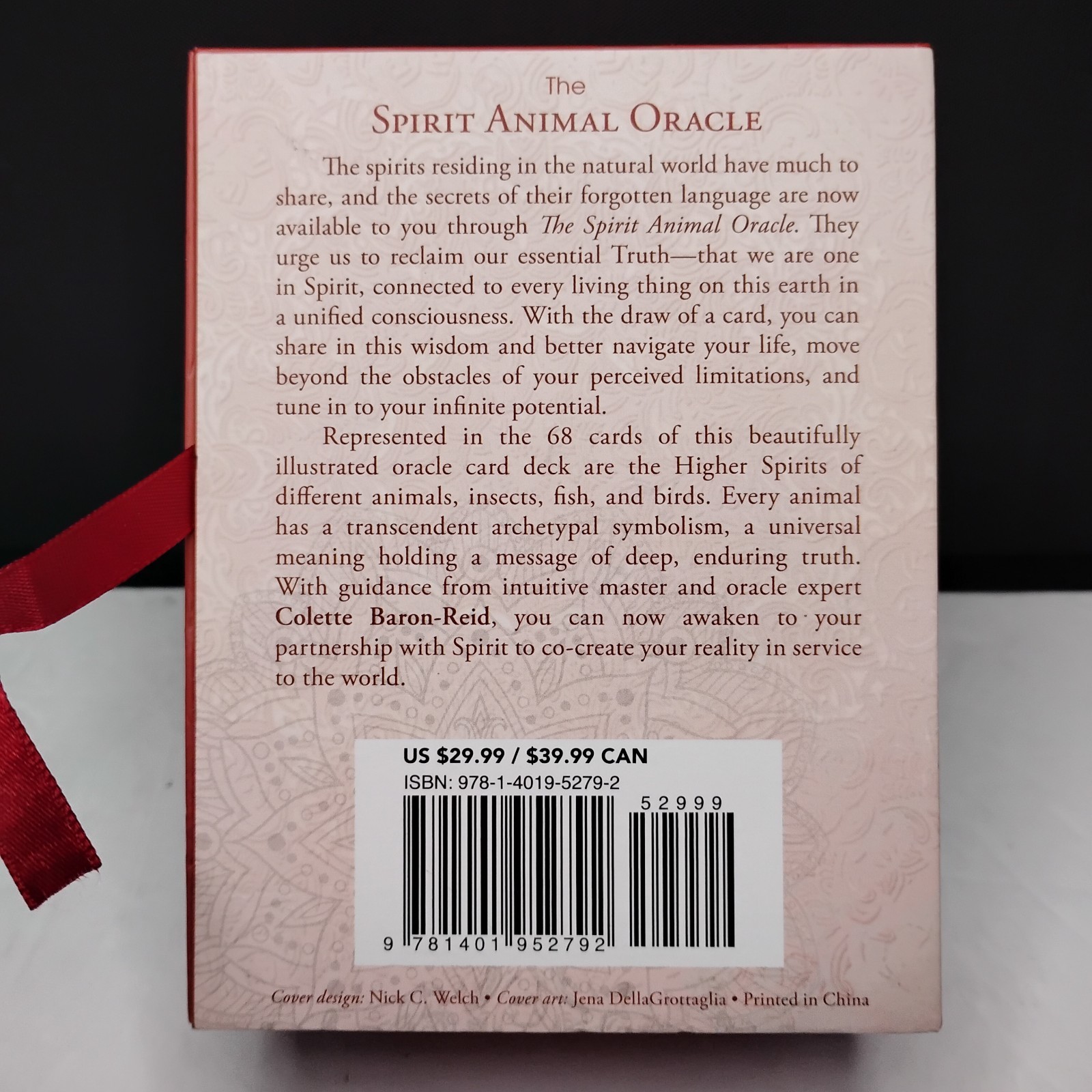 Colette Baron-Reid "The Spirit Animal Oracle" A 68-Card Deck And Guide Book