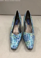 Jamie Nicole Collection Women Green and Blue Heels - US 12