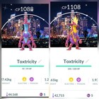 Trade/PTC Pokémon SHINY Toxtricity Amped& Lowkey Los Angeles Background