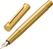Hongdian 1861 Brass Fountain Pen EF/F/M/Bent/ Long Knife Nib Classic Writing Pen