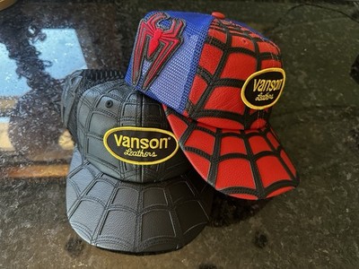 Supreme Spider-Man Vanson Leathers Mesh Back 6-Panel BOTH COLORWAYS