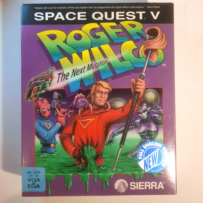 SPACE QUEST V The Next Mutation / PC Big Box 3,5'' / Sierra, Retro Kult Adventure