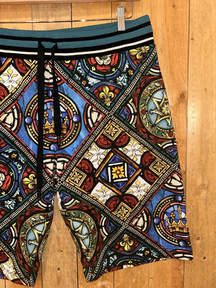 Pantalones Cortos Corona Dolce & Gabbana 54 Hechos en Italia - Imagen 3 de 4