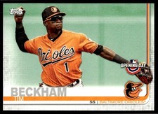 2019 Topps Opening Day Tim Beckham Baltimore Orioles #64