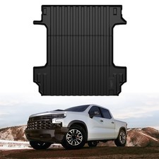 5.8ft Bed Mat For Chevy Silverado 1500 Gmc Sierra 1500 2019-2026 Bed Cargo Mat