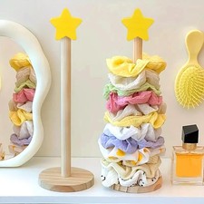 2 Pcs Scrunchie Holder Stand Hair Tie Organizer Hair Accessories Organizer Ve...