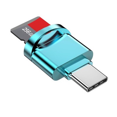 USB-C OTG Micro-SD/TF-Kartenleser-OTG-Funktion für Android-Smartphones Erfo7059