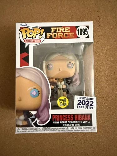 Funko POP! Animation: Fire Force Princess Hibana 1095 GITD Funimation Exclusive