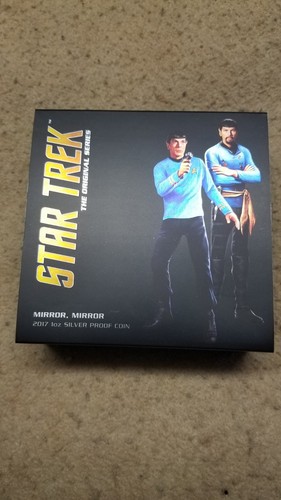 2017 Star Trek Spock Mirror-Mirror No Coin - Box COA Only
