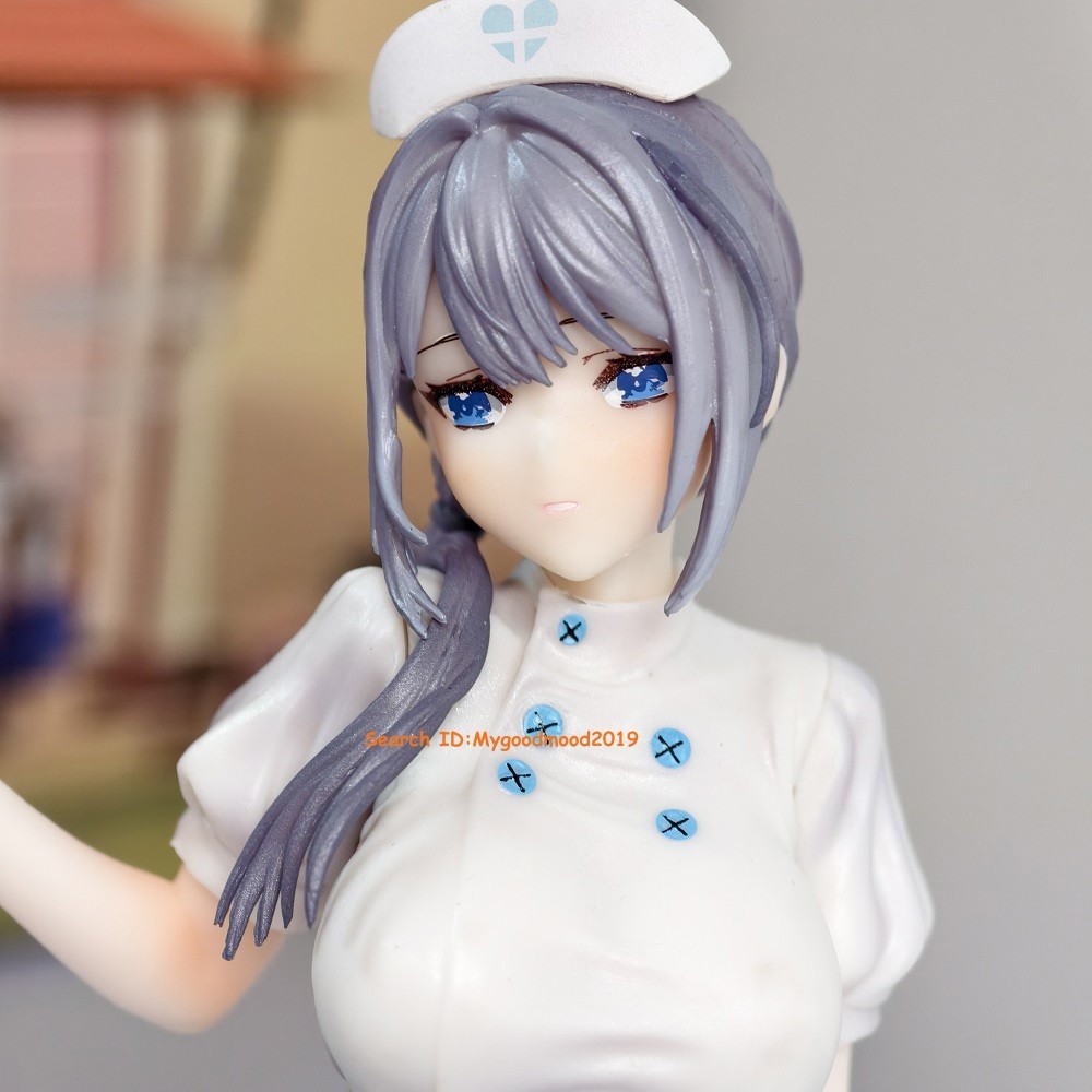 New No Box 17CM Sexy Nurse Girl PVC Figure Model Statue Plastic