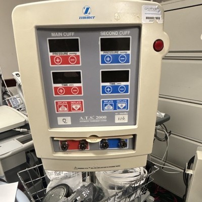 Zimmer A.T.S. 2000 Automatic Tourniquet System for General Surgery Orthopedics