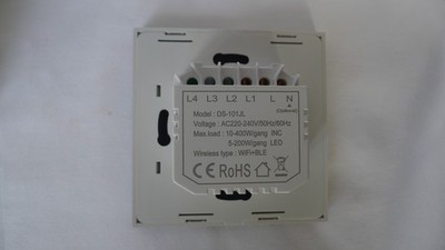 3 x Smart Life Wifi Touch Licht Wandschalter für IOS oder Android Brandneu in Box