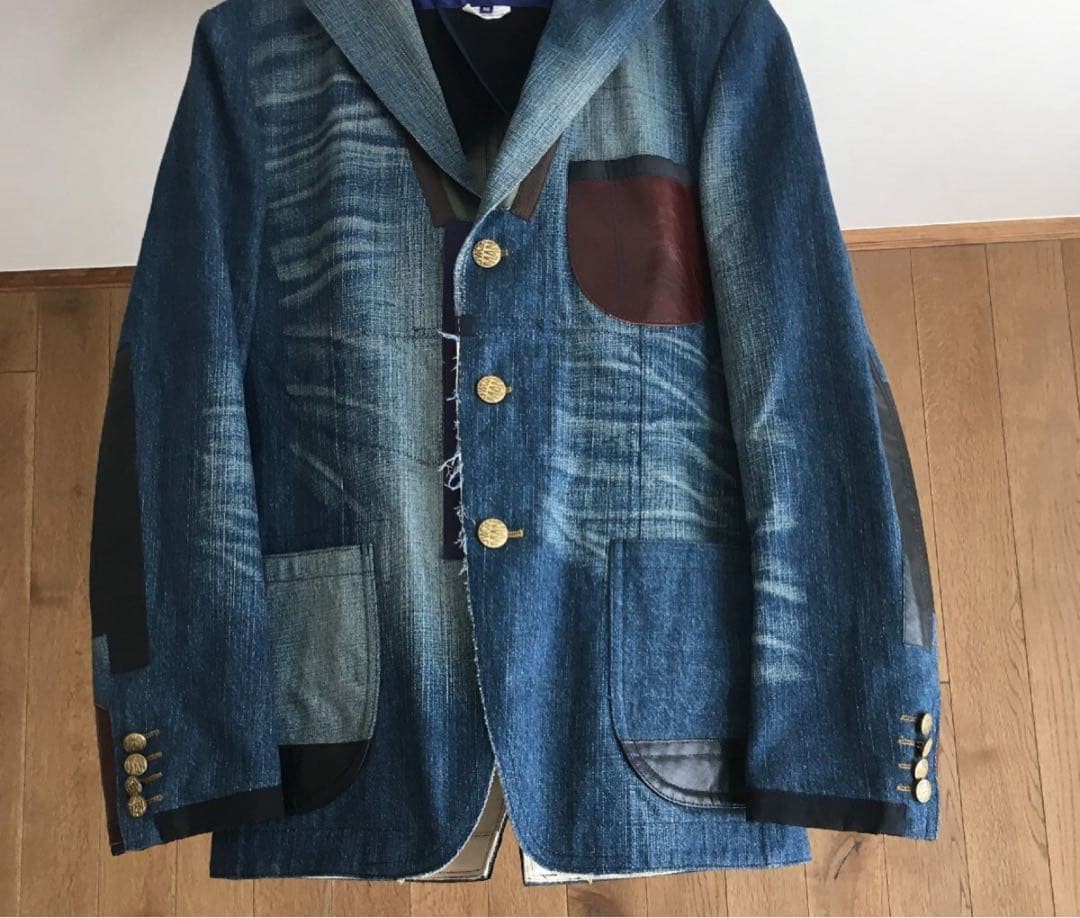 Junya Watanabe Man Patchwork Denim Jacket XS Used… - image 2
