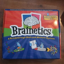 Brainetics: A Breakthrough Math and Memory System 5 DVDs  Cards - Ages 9 