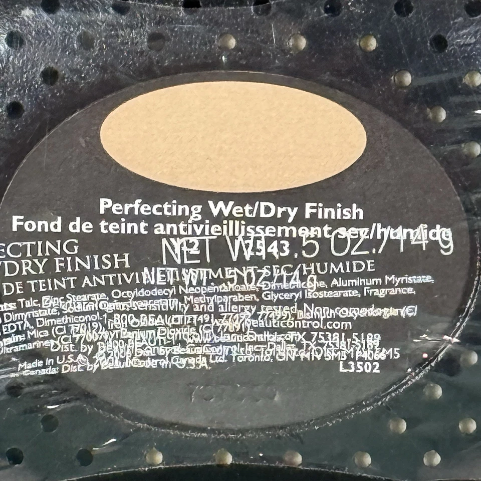 Beauticontrol Perfecting Wet/Dry Finish Foundation Y2 12543 Size .5 oz/ 14 g New - Image 2 of 4