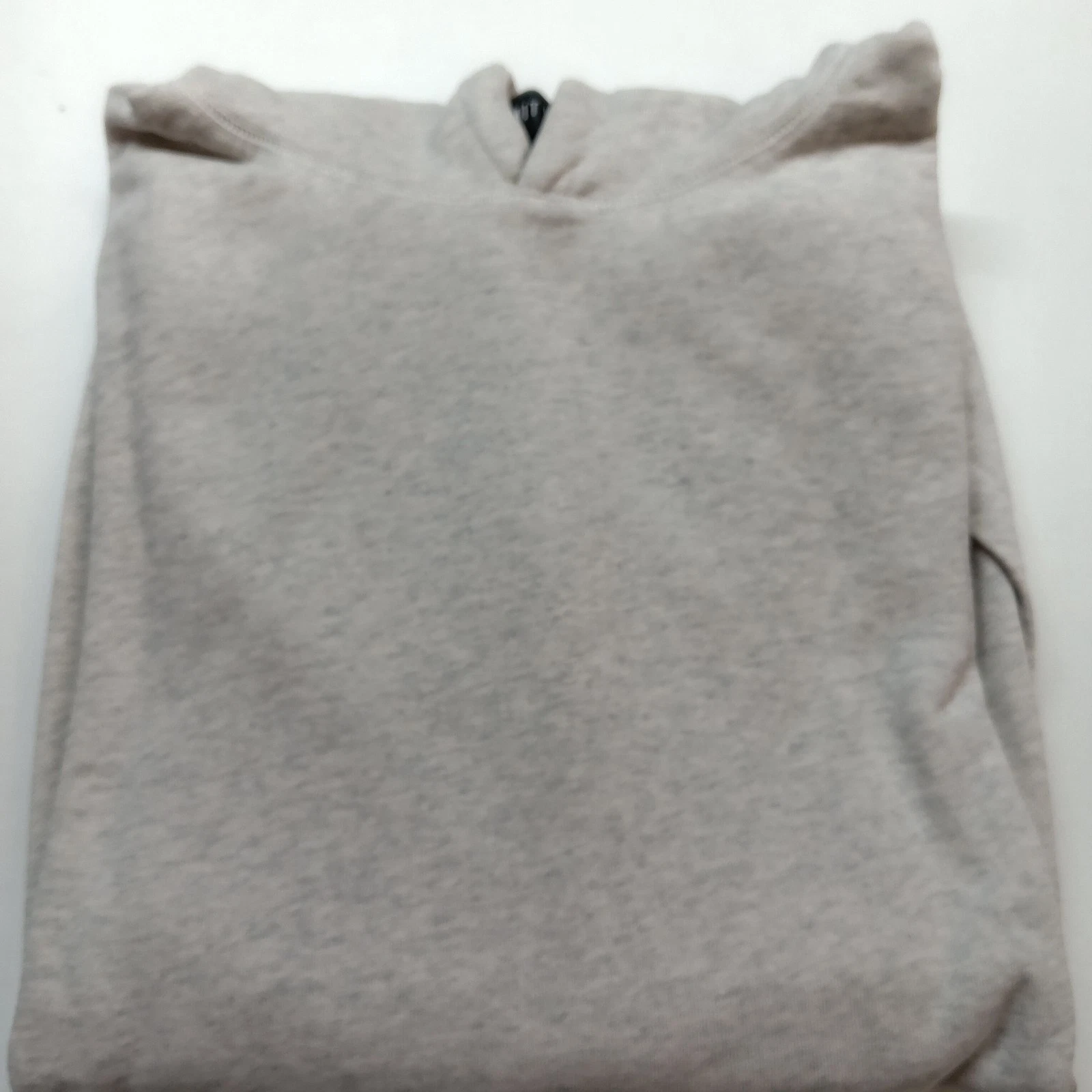 OFF WHITE SUMMIT UK Felpa con cappuccio da uomo XXL pesante a costine farina d'avena bianco sporco (2XL)