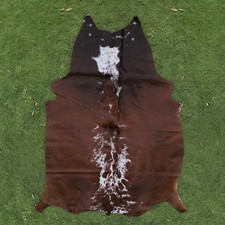 100 Real Natural Area Cow Hair On Cowhide Skin Floor Rug Carpet 69"x56" CC1416