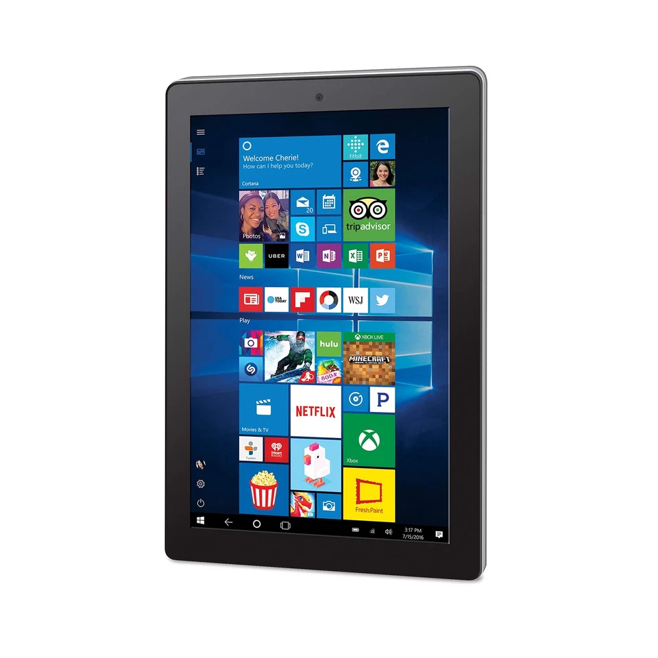 12.2" Windows 10 2-in-1 Tablet with Travel Keyboard - Image 4 of 4