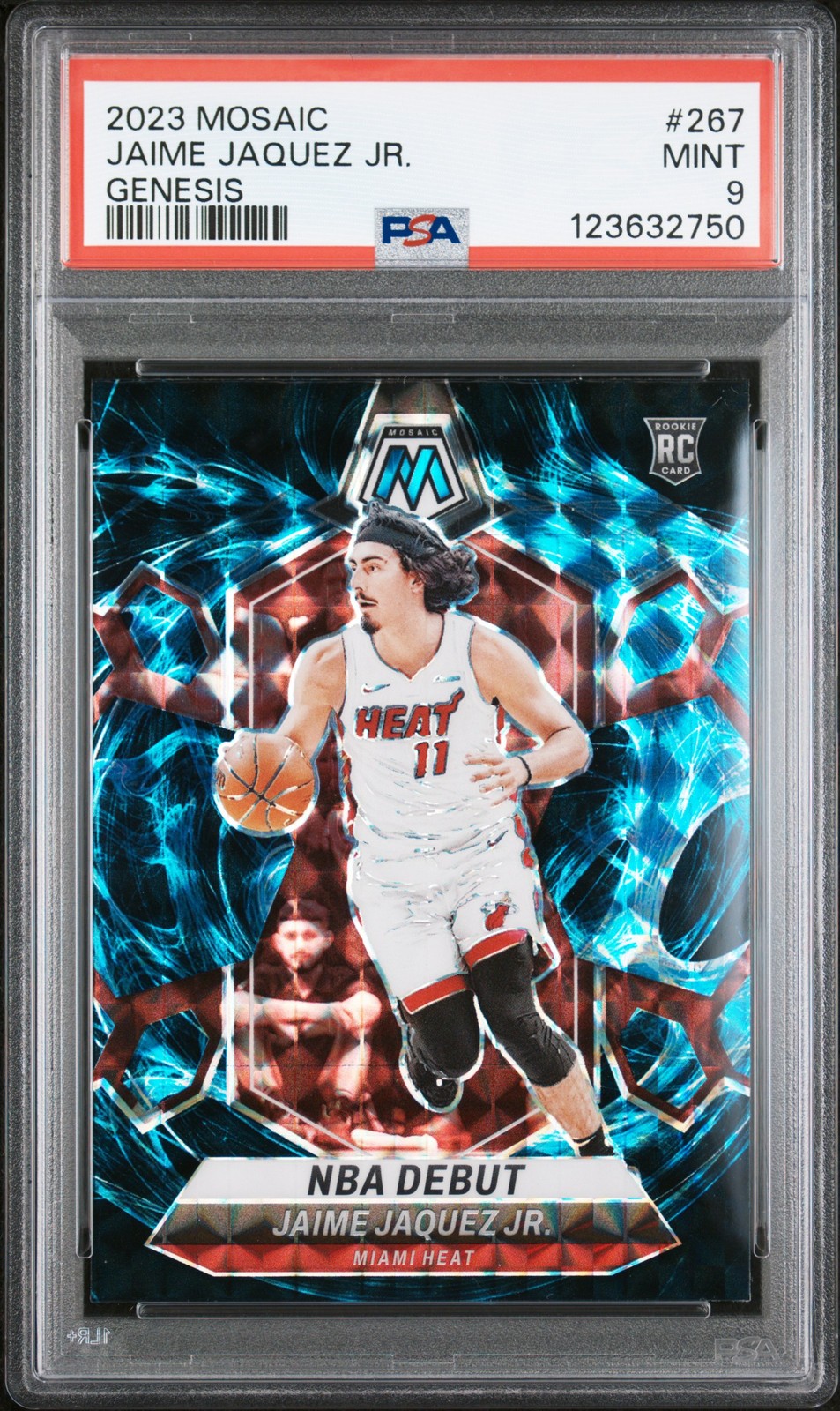 2023 PANINI MOSAIC GENESIS #267 JAIME JAQUEZ JR. PSA 9