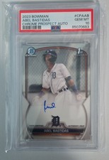 2023 Bowman - Chrome Prospect Autographs Abel Bastidas #CPA-AB (AU, RC)