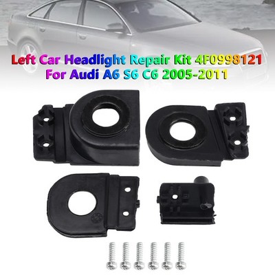 Left Car Headlight Repair Kit 4F0998121 Für Audi A6 S6 C6 2005-2011