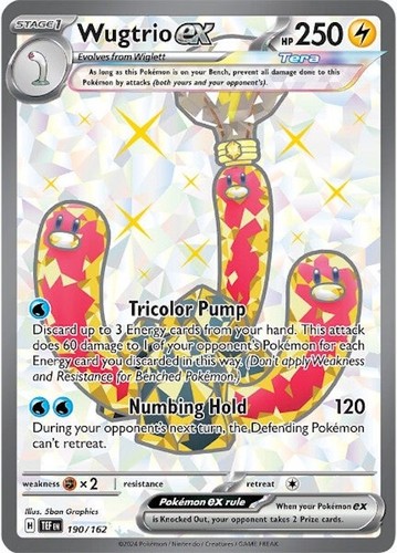 SV05: Temporal Forces #190/162 Wugtrio ex