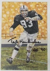 Ted Hendricks Signed Autographed NFL HOF Goal Line Art Card GLAC RAIDERS
