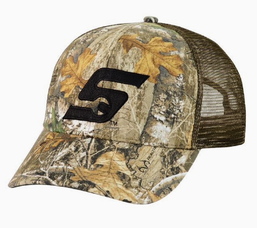 NEW* Snap-On Tools CAMO Hat Cap Realtree Edge S LOGO BLK ~ MESH