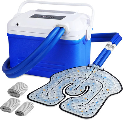 Cold Therapy Machine, Ice Machine for Knee after Surgery, Digital Timer & Quiet