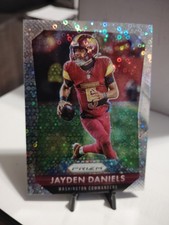 JAYDEN DANIELS 2025 Panini Prizm Flashback No Huddle Disco Commanders #3