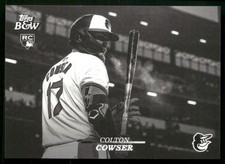 Colton Cowser 2024 Topps Black & White #93 Baltimore Orioles