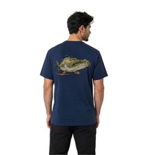 BKK Short Sleeve Casual Shirt Pike (Navy Blue)