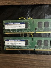 Super talent 4gb DDR2 667 DIMM Memory RAM 2 x 2gb modules 