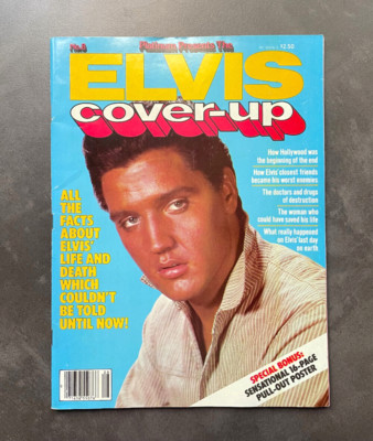 Elvis Presley - Cover-Up - Magazine USA 1980 w/ Poster