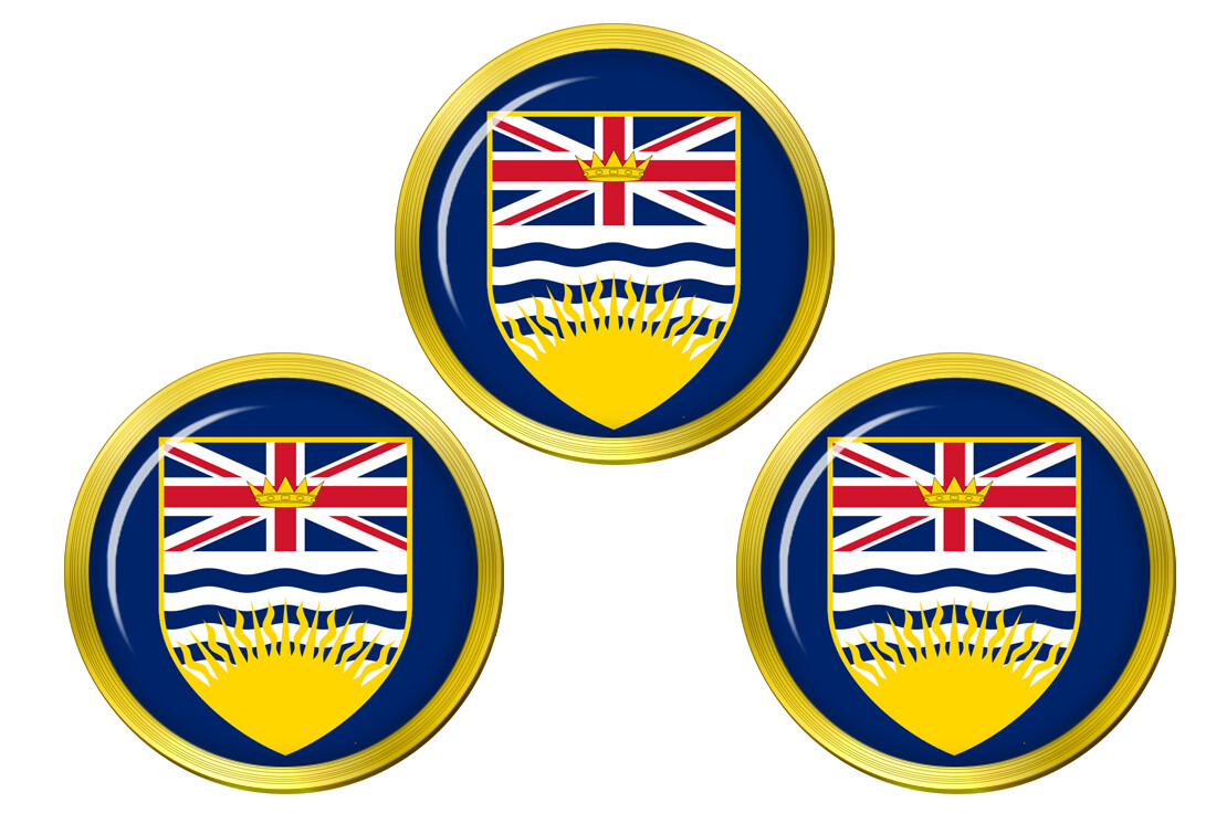 British Columbia (Canada) Golf Ball Markers