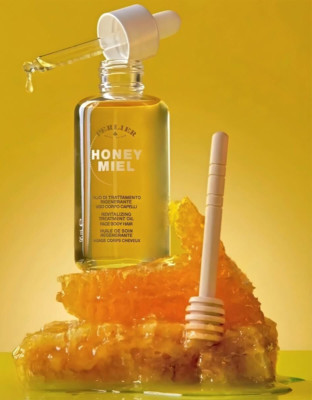 Perlier Italian Honey Miel Oil for Face, Body and Hair 3.2 Oz SEALED NEW