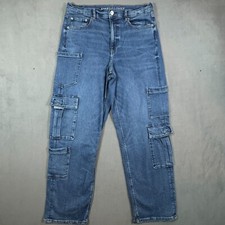 American Eagle Jeans Womens 14 Super High Ris...