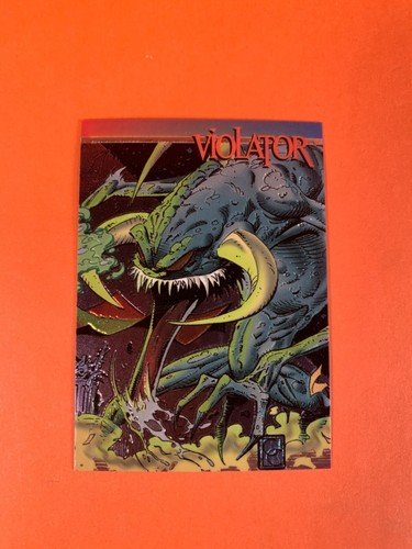 1994 Spawn VIOLATOR w/Comic Book + Bonus 1993 Card Todd McFarlane NEW - Picture 3 of 14