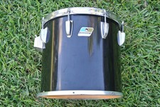 80's LUDWIG 13" 6-ply BLACK CORTEX POWER CONCERT TOM for YOUR DRUM SET LOT G467