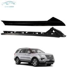 Windshield A-Pillar Molding Right Inside&Outside Kit For 2014 2015 Ford Explorer