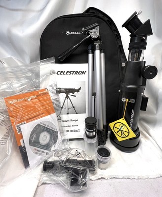 Celestron 70mm Travel Telescope New With Case And Accessories