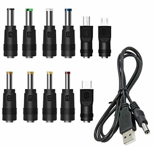AU 8 piezas para PC portátil Adaptador de alimentación de CC universal de CA de PC portátil Puntas de cargador - Imagen 9 de 9