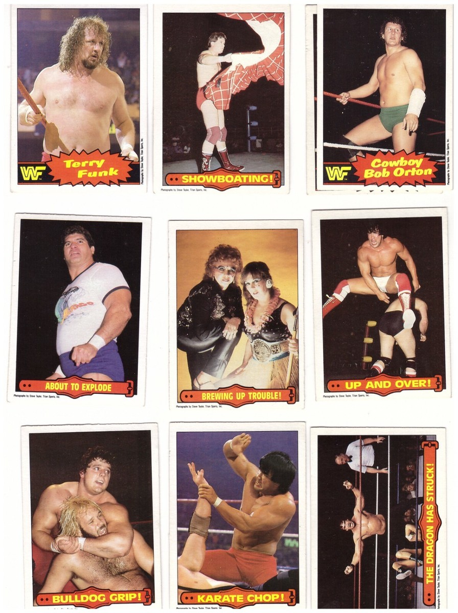 Wwf Pro Wrestling Stars ll ,1985 Card singles- Opc - Canadian | eBay