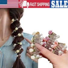 3 Pcs High Qaulity Elastic Hair Bands Snagless Ponytail Ties Women Accessories