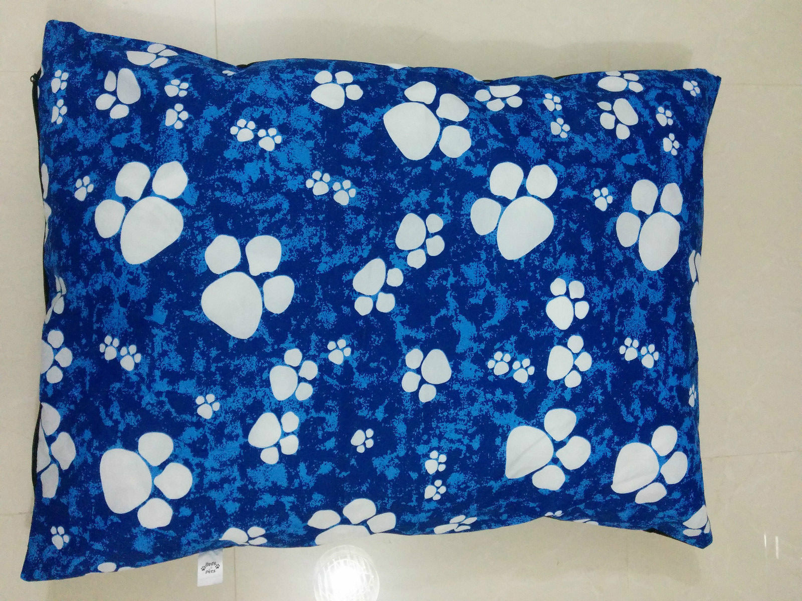 Large Dog Bed Pet Cushion / Pillow Washable Cover Filled Removable Zipped Luxury eBay