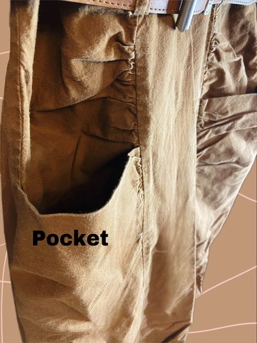 Abito vintage kaki cargo safari utility con bottoni taglia S/M - Foto 4 di 9